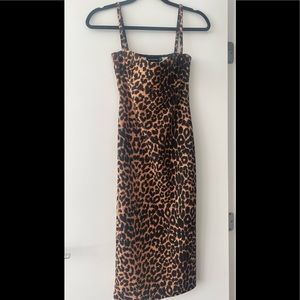 NWT LEOPARD PRINT DRESS